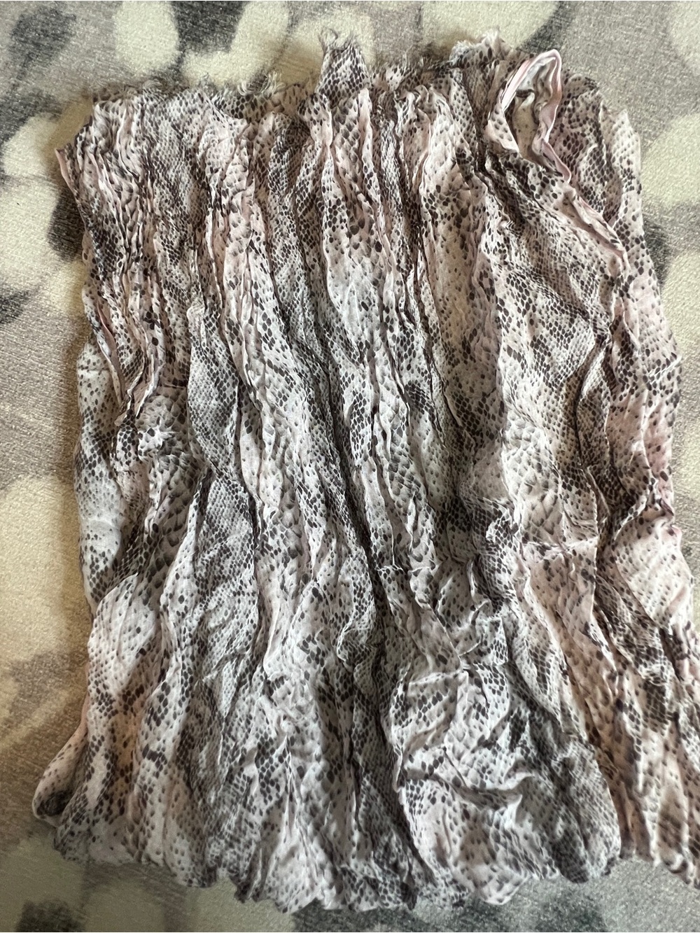 LOFT Snake Print Scarf NWT